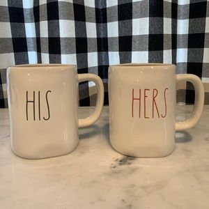 (2) Brand New Rae Dunn Mugs